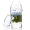 Pickle Container with Strainer